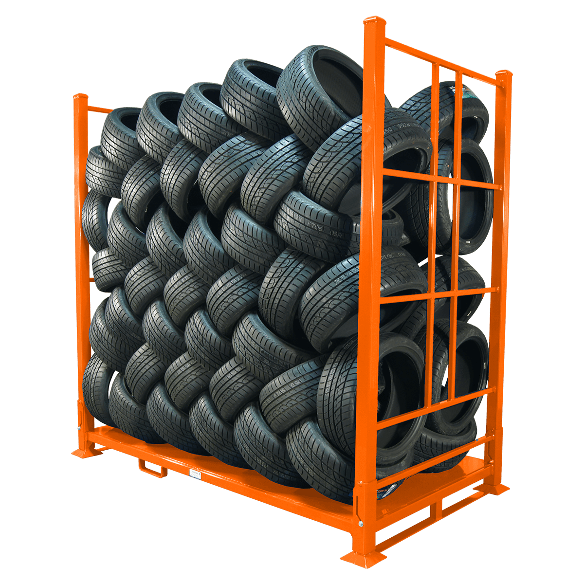 Barrel stack & lacing tire rack for PCR and TBR tires - MAR-02 ...