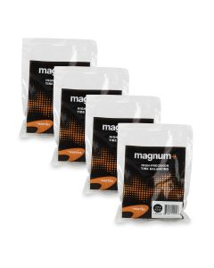 magnum+ Tire Balancing Beads – 4.5 oz / 128 g Bags (4-Pack, Case of 22)
