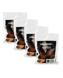 magnum+ Tire Balancing Beads – 6.5 oz / 185 g Bags (4-Pack, Case of 20)