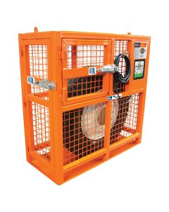Automatic HD tyre inflation cage 132 cm High Pressure
