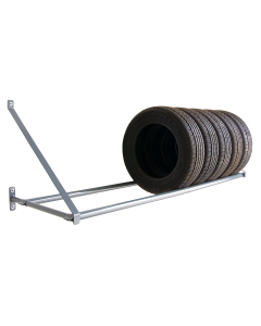 Wall-mount tyre rack