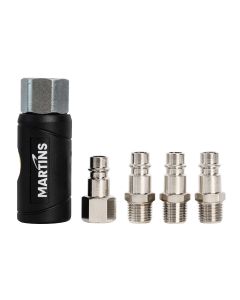 Ensemble de raccord euro 1/4" BSP