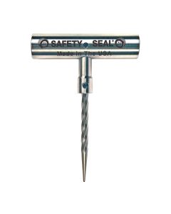 Safety Seal – Poignée en T, avec sonde spirale pour pneu auto, 4,75''