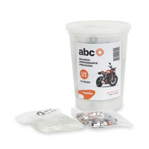 abc Tire Balancing Beads – Case of 8 Tubs (18 x 2 oz Bags)
