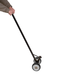 Dolly for tire display rack