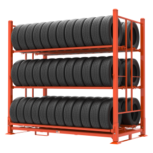 Klappbare Reifenpalette Für Pkw-, Bus- Und Lkw-Reifen