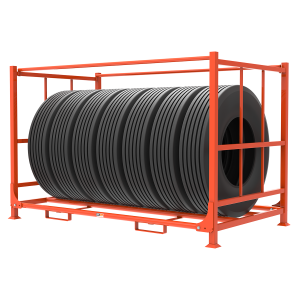Car/SUV and truck folding stackable tyre pallet