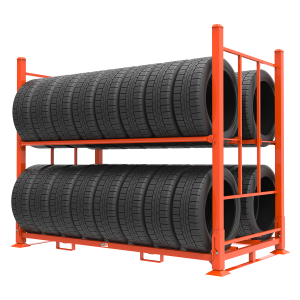 Light truck & SUV folding & staking tyre pallet
