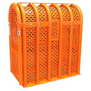 HD tyre inflation safety cage