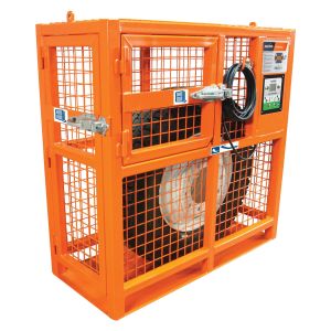 Cage de Gonflage Haute Pression Automatique pour Pneus 132 cm