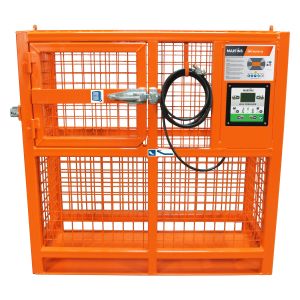 Automatic HD tyre inflation cage 132 cm High Pressure