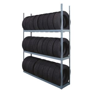3-Tier Tire Storage Rack For Passenger & Light Truck Tires - 88 x 16 x 86''
