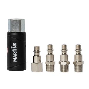 Industrial Coupling Kit 1/4" NPT