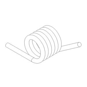 Spring for tire cart MTC