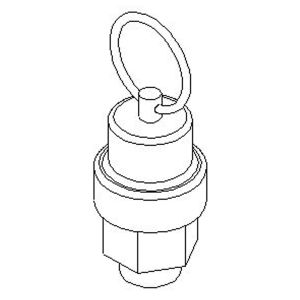 Safety release valve (155 PSI) for bead seaters MBS-5