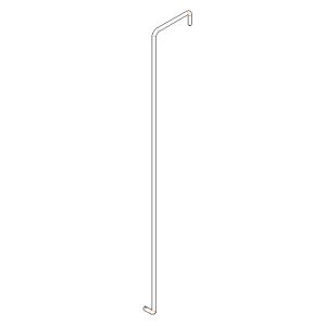 Release handle for tire cart MPTC