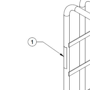 Sticker for tire inflation cages MIC-OTR