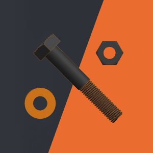 Hardware Kit for tire inflation cages à 2 barres