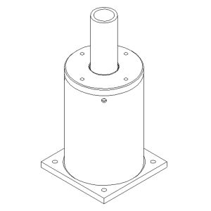 Pneumatic Cylinder for tire spreaders MTRS