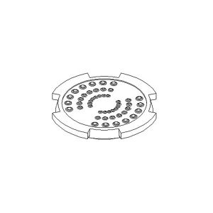 Patin en caoutchouc pour cric rouleur MFJ-3T