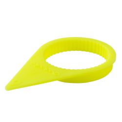 CHECKPOINT  Radmutteranzeiger - Neongelb 33 mm (100 Stück pro Beutel)