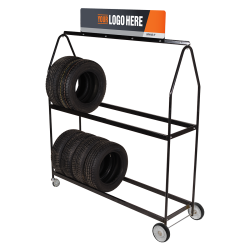 Présentoir mobile pour pneus