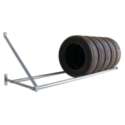 Wall-mount tyre rack